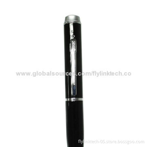 Pen Camera, Flash Memory Capacity of 4GB, USB 2.0 Interface, 2 to 3 Hours Charging Time/640*480AVI